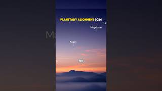 The planetary alignment 2024 planetaryalignment [upl. by Bowrah]