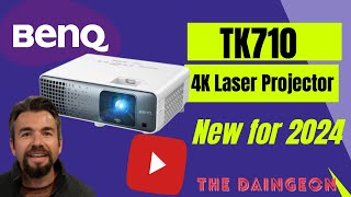 NEW BenQ TK710 Laser 4K Projector Review [upl. by Ylle101]