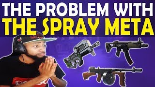 THE PROBLEM WITH SPRAY META  DAEQUAN SNIPING  Fortnite Battle Royale [upl. by Lazaro]