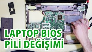 Notebook Bios Pili Değişimi [upl. by Otreblide]