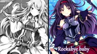 Nightcore  RockabyeDiamonds Mashup Switching Vocals  Lyrics [upl. by Trub]