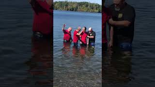 Eric getting baptized October 6th 2024 Paintsville Lake [upl. by Akiehs737]