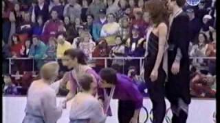 1992 Albertville Olympic Games Dance Event Medals Ceremony [upl. by Stent887]