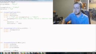 Timeframe and sample size option  Tkinter tutorial Python 34 part 14 [upl. by Higinbotham]