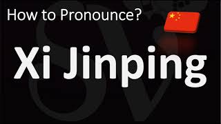 How to Pronounce Xi Jinping CORRECTLY [upl. by Ecyak]