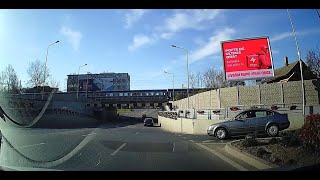 Traseu Pasaj Jiul  Gara Timisoara Nord  Calea Sagului  Mall Shopping City Timisoara pod [upl. by Karney]