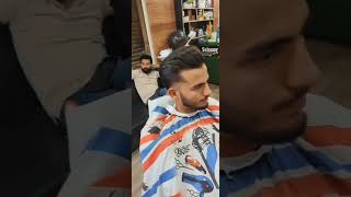 scissors sound salon new💇‍♂️hairstyle✂️viral shorts subscribe [upl. by Sumaes]