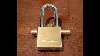 99 Picking Master Lock 576 [upl. by Etezzil]