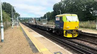 DR 98919  DR 98969 3Z19 Tonbridge Engineers Siding to Horsham Up TC  Salfords 16th August 2024 [upl. by Yerak]