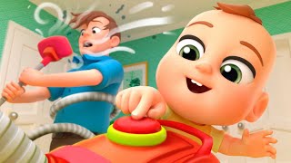 Buttons Song  Kidzoo Nursery Rhymes amp Original Kids Songs [upl. by Ahsimik]