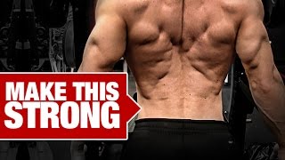 How to Get a Stronger Lower Back WITHOUT WEIGHTS [upl. by Toh]