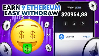 Earn 9 Ethereum for FREE with Trust Wallet  Full Guide [upl. by Hanikas]