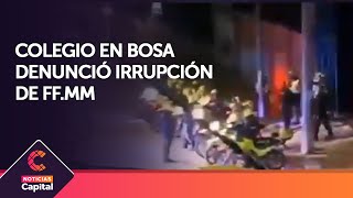 Colegio Claretiano de Bosa denunció irrupción abusiva de fuerzas militares [upl. by Emmaline]