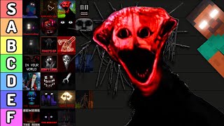 I Ranked EVERY Minecraft Horror Mod [upl. by Akenahs]