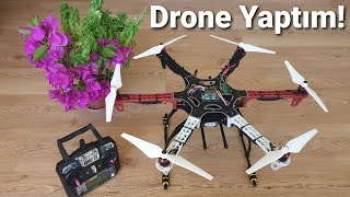 Kendi Droneumu Yaptım Hexacopter Drone Yapımı [upl. by Lenna]