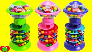 Gumball Banks LEARN Colors and Numbers with Gumballs [upl. by Aivatahs164]