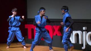 Music Karate — New Style of Karate Martial Art Originated in Anjo  Toshin  TEDxAnjo [upl. by Eniloj]