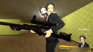 Adachi Need More Boolets SFM [upl. by Cirdor]