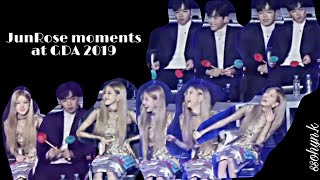 Junhoe x Rosé moments at GDA 2019 [upl. by Dupuy101]