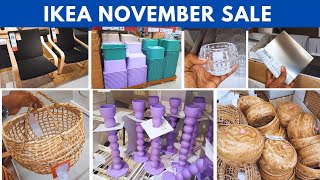 Ikea November SaleHuge discounts on Christmas itemsbedsheetskitchen itemsfurnitureDont miss 🥳 [upl. by Levins]