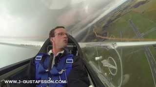 Johan Gustafsson Advanced Glider Aerobatics  World Champion 2013 [upl. by Naujyt156]