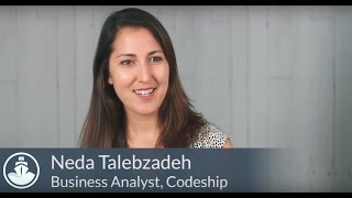 Meet the Codeship Team  Neda Talebzadeh [upl. by Annavaj]