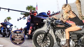 Daytona Bike Week 2023  Harley Davidson 💥 [upl. by Millwater165]