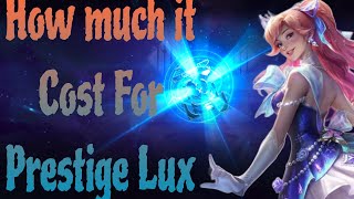 How much it Cost For Prestige Crystal Rose Lux 2024 [upl. by Eilrac684]