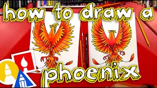 How To Draw A Phoenix [upl. by Iret]