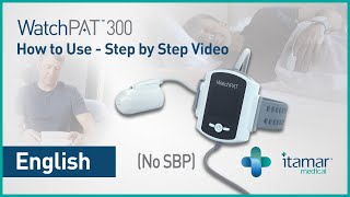 WatchPAT ONE  Home Sleep Apnea Test  Step by Step Instructions  English [upl. by Felizio937]