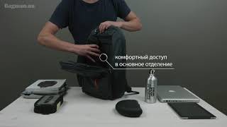 Обзор городского рюкзака Samsonite GuardIT L [upl. by Sisenej914]