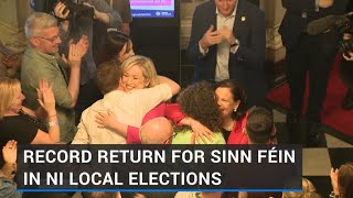 Record return for Sinn Féin in NI local elections [upl. by Elum]