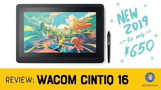 Wacom Cintiq 16 Review A 650 Wacom Drawing Tablet [upl. by Ahearn395]