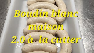 Boudin blanc maison à la cutter [upl. by Etra438]