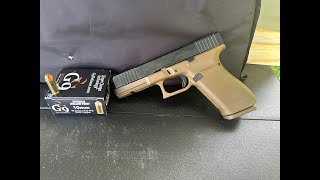 Glock 20 Gen 5 Featuring G9 Defense 95 grain 10mm External Hollow Point vs Bulletsafe 3a Body Armor [upl. by Neelahs19]