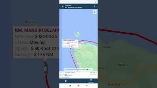 GPS Tracker Kapal  Real time Vessel Tracking [upl. by Mirna699]