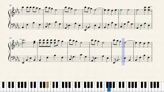 Wilt Piano Version  VOEZ  Piano Sheet Music [upl. by Kravits84]