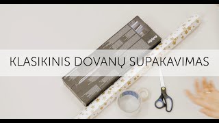 Dovanų pakavimo pradžiamokslis tą padaryti gali kiekvienas [upl. by Eire379]