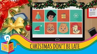 Christmas Dont Be Late  Kiddie Christmas Carols  Childrens Christmas Song [upl. by Anilyx]