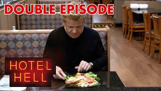 From Bad to Worse Gordon Takes On Two Hotels with Disastrous Menus  DOUBLE EPISODE  Hotel Hell [upl. by Branca]