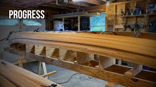 Building A Cedar Strip Canoe Part 4  Lets Kick It Up A Notch [upl. by Milewski]