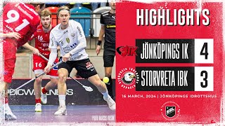 Highlights Jönköpings IK vs Storvreta IBK 43 [upl. by Dole]