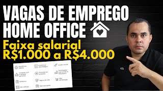 URGENTEVagas de emprego Home Office Salário de R100000 a R400000 REGISTRO CLT E BENEFÍCIOS [upl. by Aihtenak387]