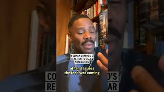 Colman Domingo’s reaction to Oscar nomination [upl. by Meela]