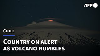 Chile on alert as Villarrica volcano rumbles  AFP [upl. by Isaacs]