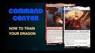 Command Center 34  Sylvia amp Khorvath Partners  Magic the Gathering EDH [upl. by Eibreh748]