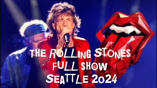 The Rolling Stones FULL SHOW Seattle Hackney Diamonds Tour May 15th 2024 [upl. by Zenger]