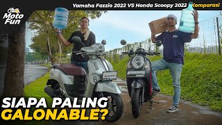 Adu Lega Yamaha Fazzio VS Honda Scoopy Mana Paling Fungsional  Komparasi  MotoFun Indonesia [upl. by Llertnor]