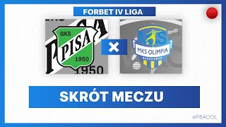 Skrót meczu Pisa Barczewo  Olimpia Olsztynek 63 [upl. by Innad]