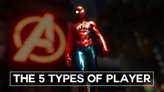 SpiderMan PS4  the 5 Types of Players [upl. by Koffman714]